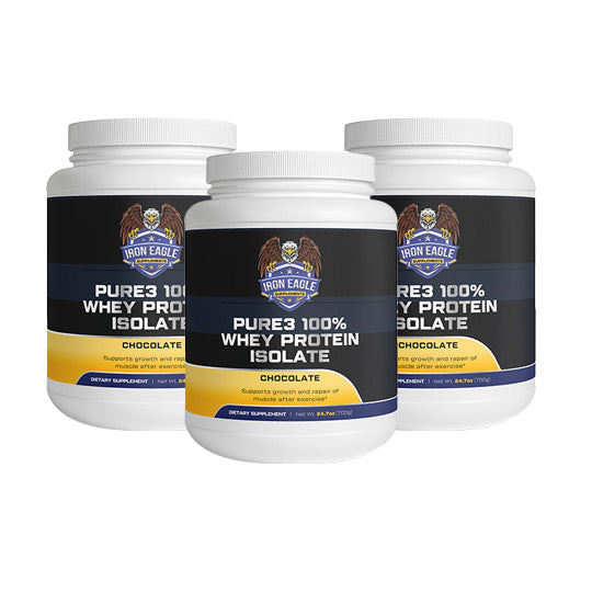 Pure3 100% Whey Protein Isolate (Chocolate)