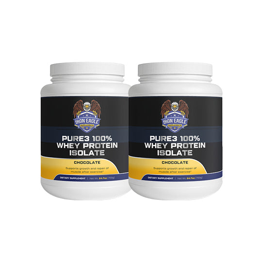 Pure3 100% Whey Protein Isolate (Chocolate)