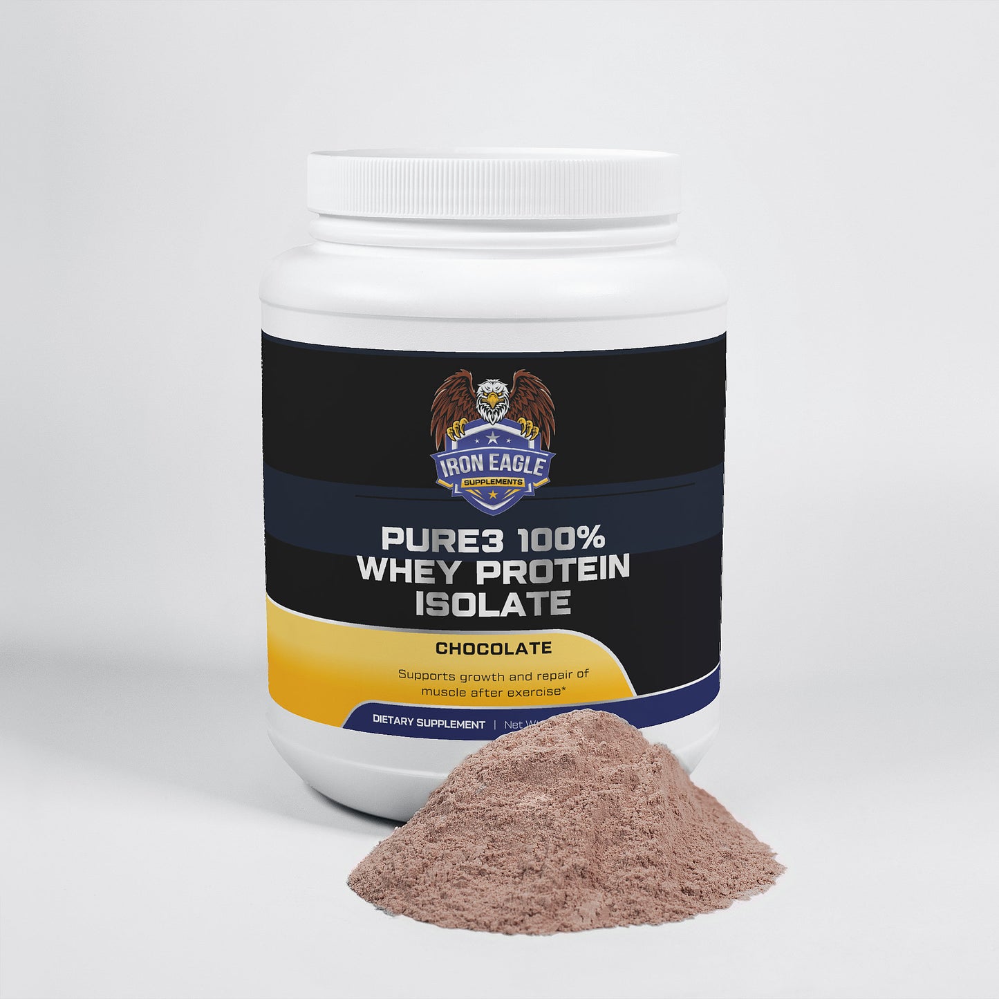 Pure3 100% Whey Protein Isolate (Chocolate)