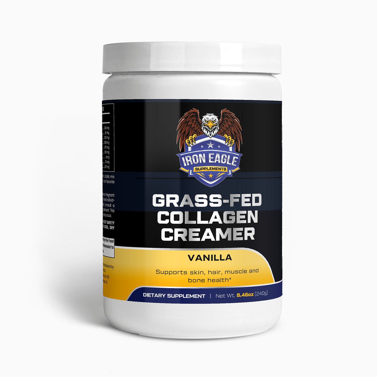 Grass-Fed Collagen Creamer (Vanilla)