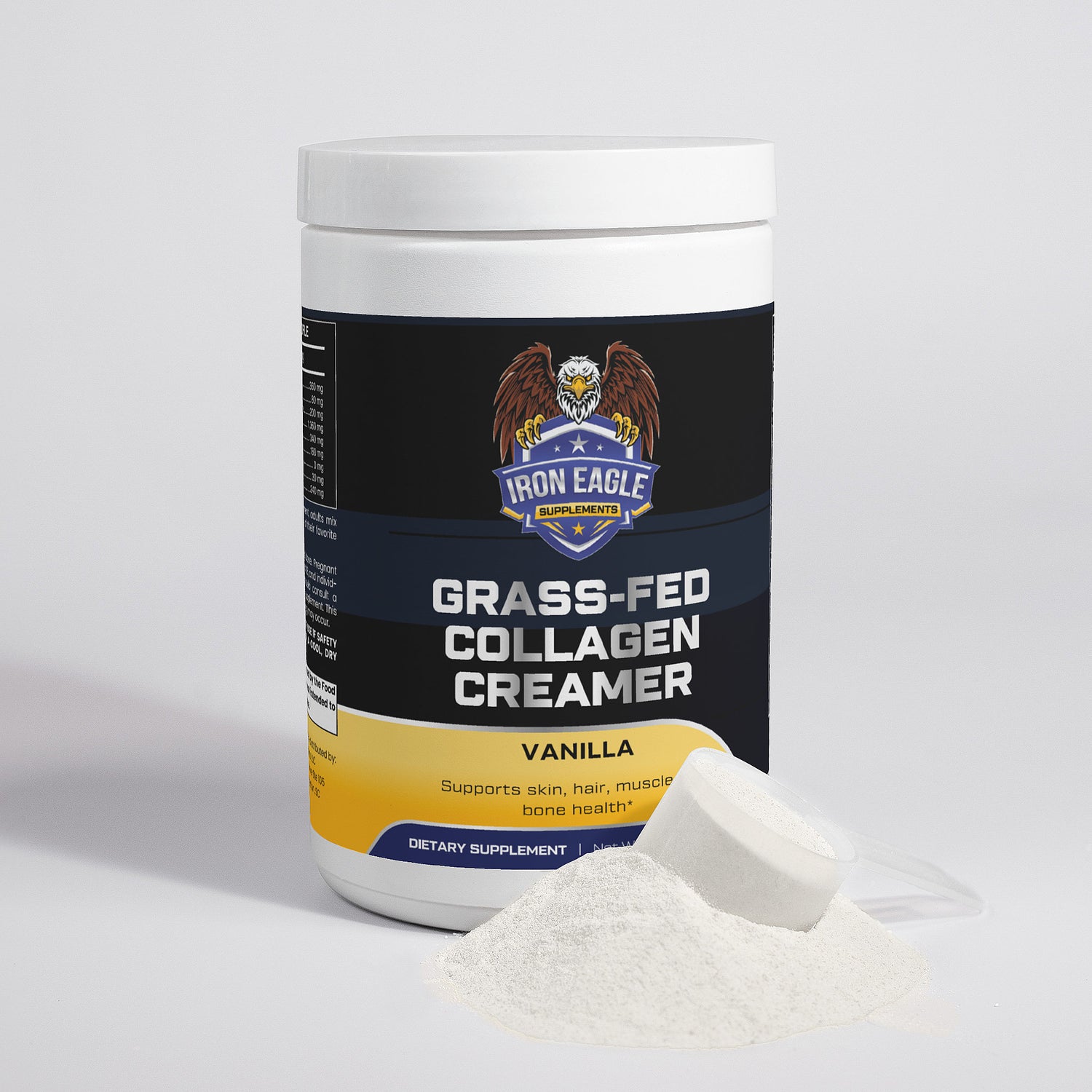 Grass-Fed Collagen Creamer (Vanilla)