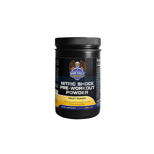 Nitric Shock Pre-Workout Powder (Fruit Punch)