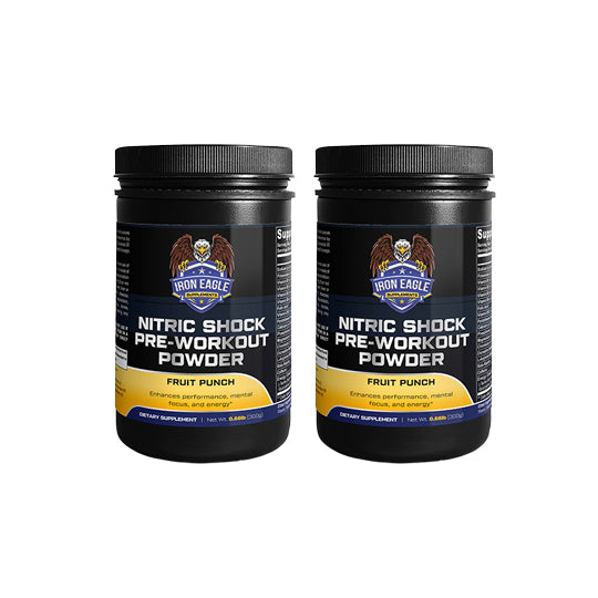 Nitric Shock Pre-Workout Powder (Fruit Punch)