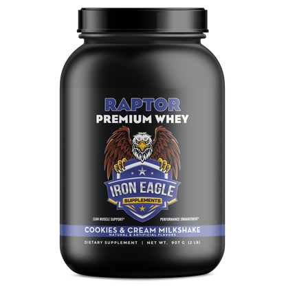 2LB Premium Whey Protein (Cookies and Cream)