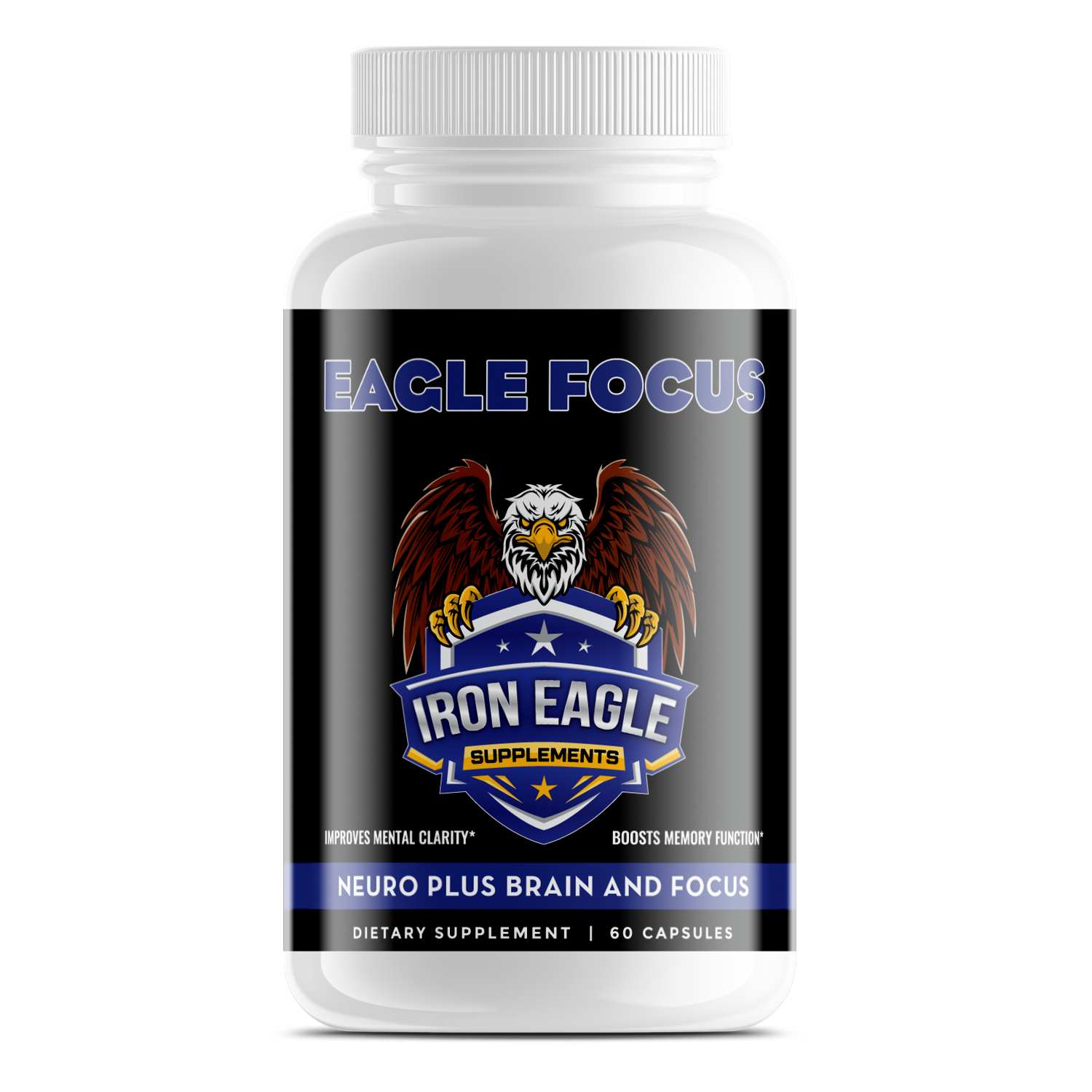 EAGLE FOCUS Nuero Plus Brain & Focus Iron Eagle Supplements LLC