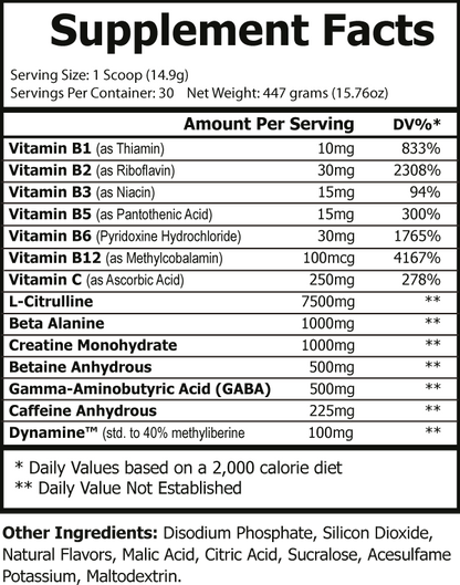 Ultimate Pre-Workout (Tropical Sunrise)