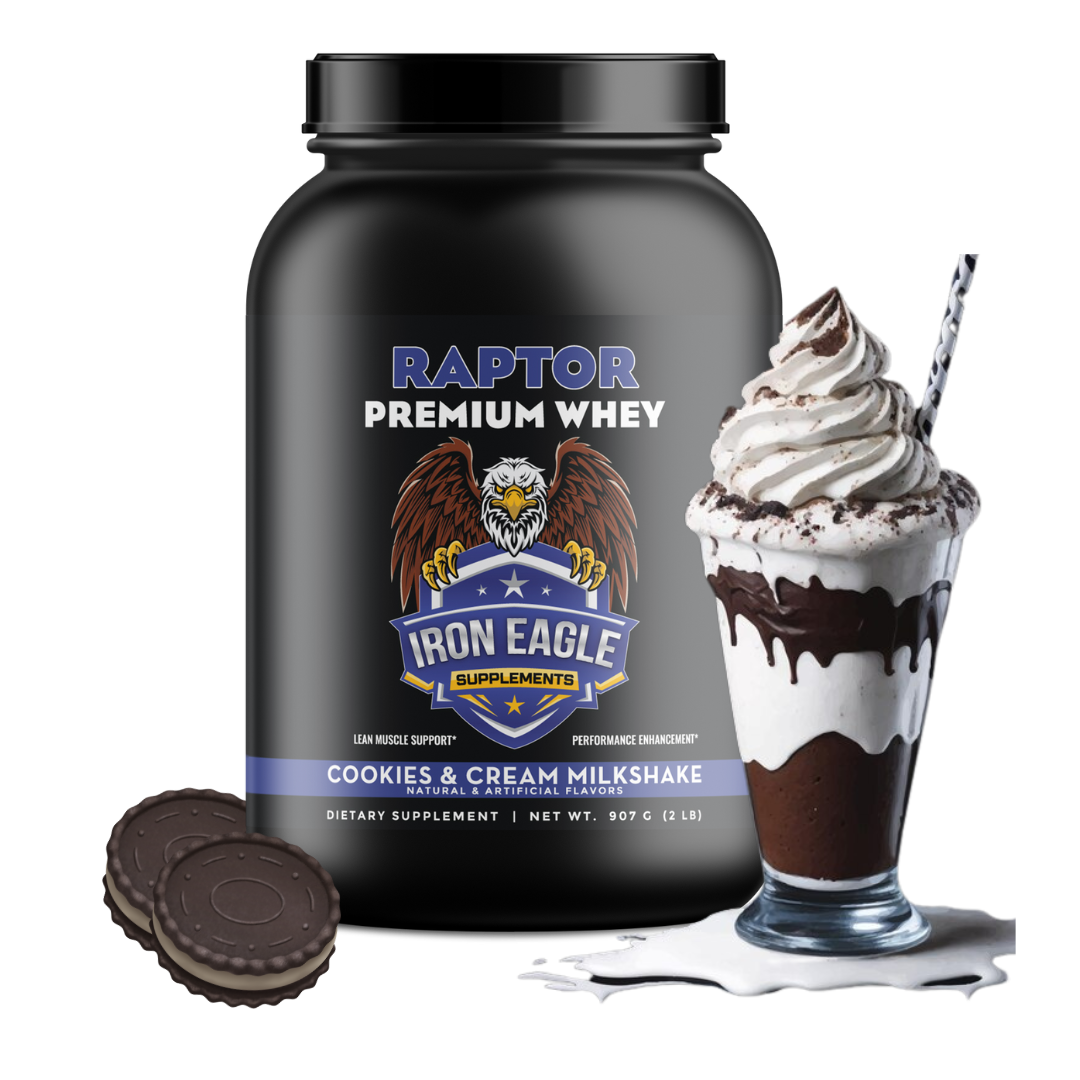 2LB Premium Whey Protein (Cookies and Cream)