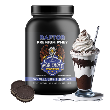 2LB Premium Whey Protein (Cookies and Cream)